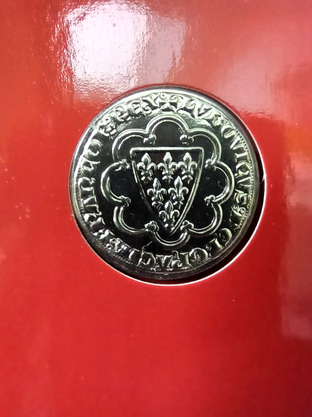 5 Francs 2000 Ecu Or Saint Louis ; Issue Coffret BU