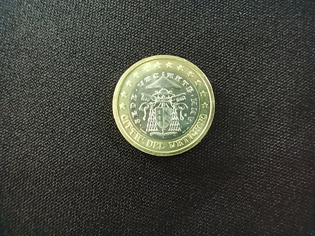 1 Euro Vatican 2005 Sede Vacante ; Issue du Coffret BU 2005