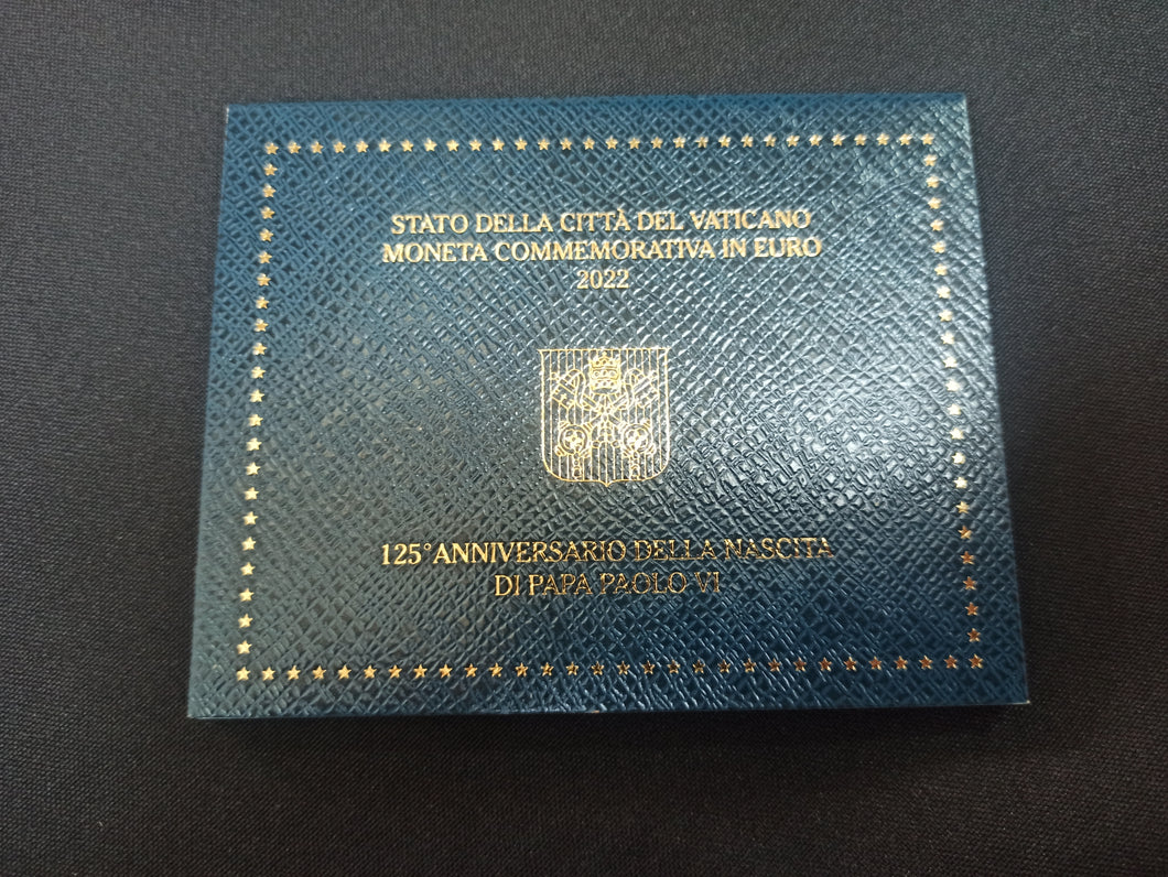 2 Euro Commémorative Vatican 2022 : Jean Paul VI