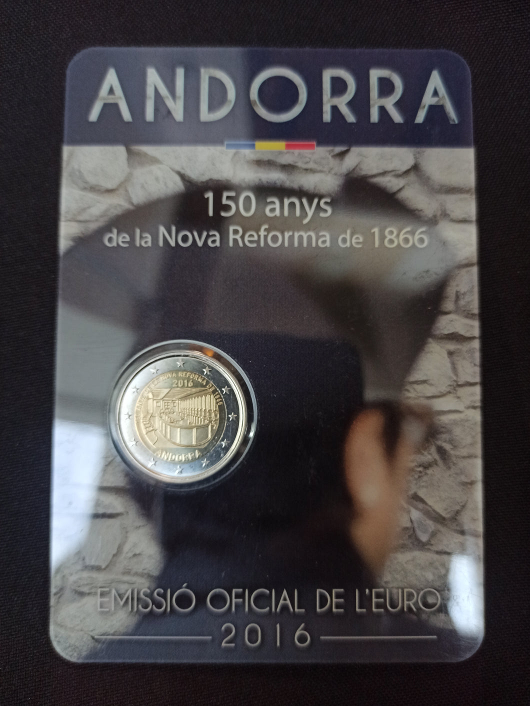 2 Euro Commémorative Andorre 2016 : Nouvelle Réforme