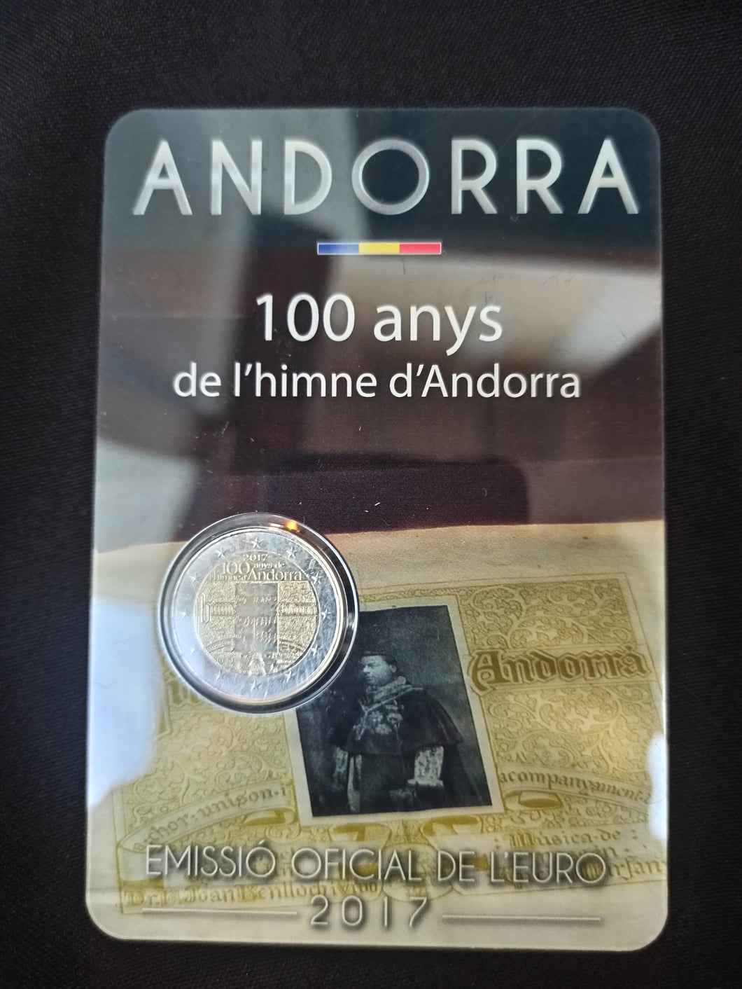 2 Euro Commémorative Andorre 2017 : Hymne d'Andorre