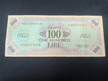 Charger l&#39;image dans la galerie, Italie : 100 Lire 1943 (Ref 2950)

