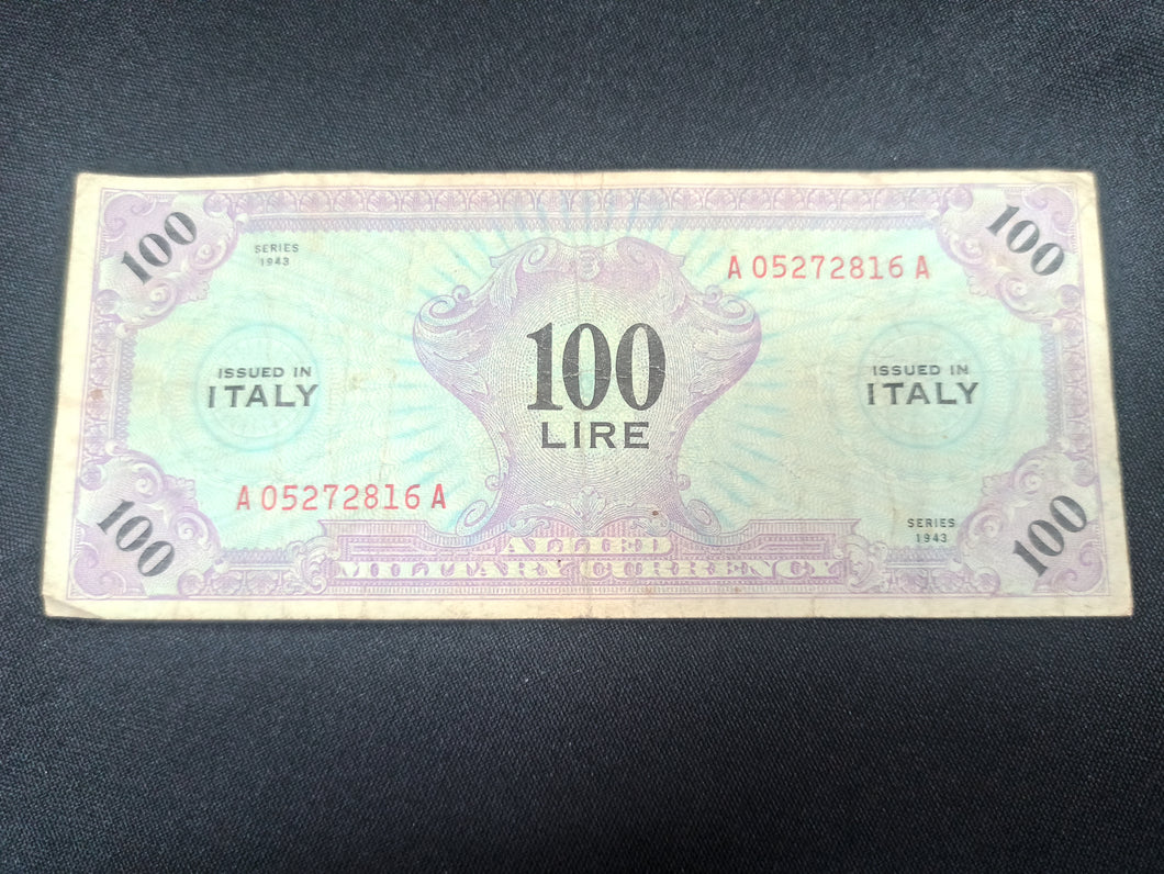 Italie : 100 Lire 1943 (Ref 2951)
