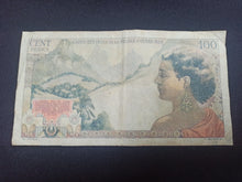 Charger l&#39;image dans la galerie, Outre Mer : 100 Francs 1947 La Bourdonnais (Ref 2941)
