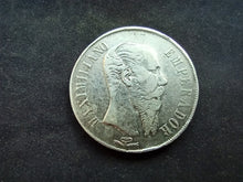 Charger l&#39;image dans la galerie, Mexico : Un Peso 1866 Pi Argent (Ref 2963)
