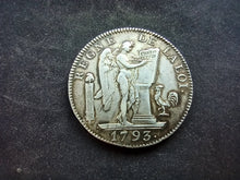 Charger l&#39;image dans la galerie, Ecu 6 Livres 1793 A ; Qualité Argent (Ref 2976)
