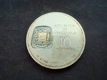 Charger l&#39;image dans la galerie, Venezuela : 10 Bolivares 1973 Argent (Ref 2969)
