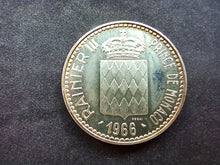 Charger l&#39;image dans la galerie, Monaco : 10 Francs 1966 ESSAI Argent (Ref 2955)
