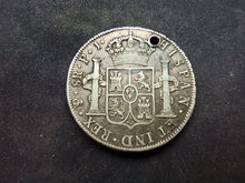 Charger l&#39;image dans la galerie, Bolivie : 8 Reales 1814 Argent ; Trouée (Ref 2996)
