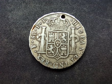 Charger l&#39;image dans la galerie, Bolivie : 8 Reales 1822 Argent ; Trouée (Ref 2999)
