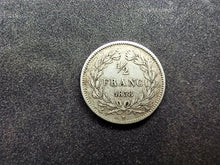 Charger l&#39;image dans la galerie, 1/2 Franc Louis Philippe 1838 A ; Argent (Ref 3011)
