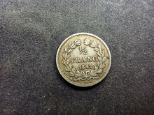 Charger l&#39;image dans la galerie, 1/2 Franc Louis Philippe 1842 B ; Argent (Ref 3014)
