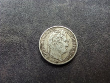 Charger l&#39;image dans la galerie, 1/2 Franc Louis Philippe 1844 W ; Argent (Ref 3015)
