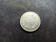 Charger l&#39;image dans la galerie, 50 Cent Louis Philippe 1846 A ; Argent (Ref 3018)
