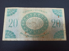 Charger l&#39;image dans la galerie, Guadeloupe : 20 Francs 1944 (Ref 3028)
