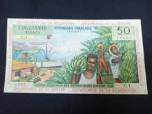 Charger l&#39;image dans la galerie, Colonies Françaises : Antilles : 50 Francs 1964 (Ref 3030)
