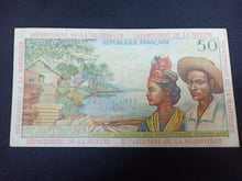 Charger l&#39;image dans la galerie, Colonies Françaises : Antilles : 50 Francs 1964 (Ref 3030)
