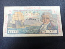 Charger l&#39;image dans la galerie, Guadeloupe : 5 Francs 1947 (Ref 3033)
