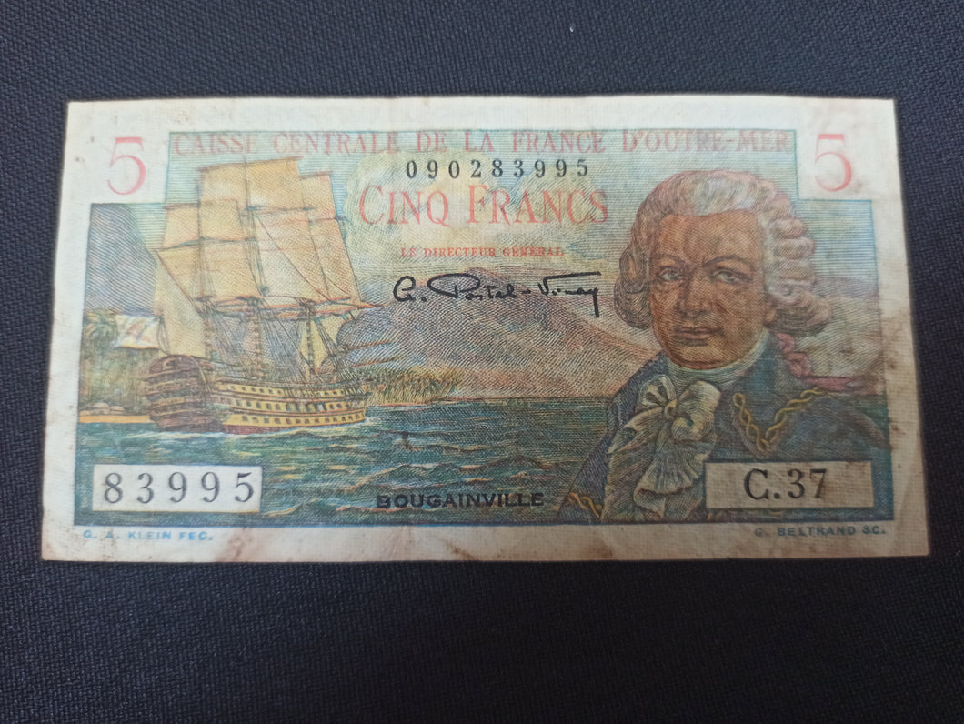 Outre Mer : 5 Francs 1947 (Ref 3034)