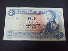 Charger l&#39;image dans la galerie, Ile Maurice : 5 Rupees 1967 (Ref 3041)
