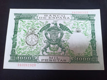 Charger l&#39;image dans la galerie, Espagne : 1000 Pesetas 1957 (Ref 3045)
