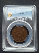 Charger l'image dans la galerie, Mexico : 5 Pesos 1933 ; PCGS : MS 64
