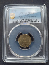 Charger l'image dans la galerie, Peru : 5 Centavos 1878 Dionisio Derteano Santa ; PCGS : MS 62
