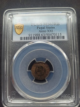 Charger l&#39;image dans la galerie, Italy : Papal States : 1 Centesimo 1866 ; PCGS : MS 63
