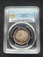 Charger l&#39;image dans la galerie, Germany : Baden : 2 Mark 1907 ; PCGS : MS 66
