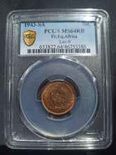 Charger l&#39;image dans la galerie, French Equarioral Africa : 50 Cent 1943 ; PCGS : MS 64

