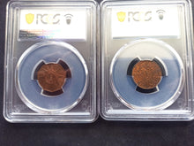 Charger l&#39;image dans la galerie, Iraq : Lot : 1 Fils 1372 (1953) 1 Fils 1379 (1959) ; PCGS : MS 64
