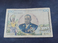 Charger l&#39;image dans la galerie, Cameroun : 100 Francs 1957 (Ref 3101)
