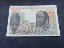 Charger l&#39;image dans la galerie, Afrique de l&#39;Ouest : 100 Francs 1961 K Sénégal (Ref 3106)
