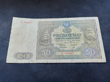 Charger l&#39;image dans la galerie, Pologne : 50 Zlotych 1946 (Ref 3080)
