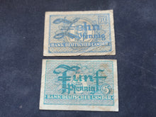 Charger l&#39;image dans la galerie, Allemagne : 5 &amp; 10 Pfennig 1948 (Ref 3091)
