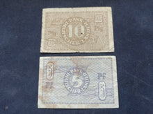 Charger l&#39;image dans la galerie, Allemagne : 5 &amp; 10 Pfennig 1948 (Ref 3091)
