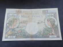 Charger l&#39;image dans la galerie, 1000 Francs Commerce &amp; Industrie (24-10-1940) (Ref 3114)
