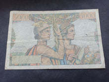 Charger l&#39;image dans la galerie, 5000 Francs Terre &amp; Mer (7-2-1952) (Ref 3112)
