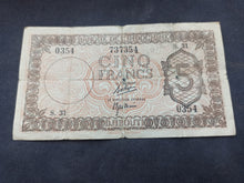Charger l&#39;image dans la galerie, Djibouti : 5 Francs 1945 (Ref 3105)

