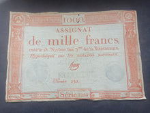 Charger l&#39;image dans la galerie, Assignat 1000 francs 18 Nivôse An 3 (Ref 3117)
