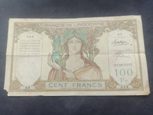 Charger l&#39;image dans la galerie, Indochine : 100 Piastres 1928-38 Djibouti (Ref 3121)
