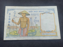 Charger l&#39;image dans la galerie, Indochine : Une Piastre 1949 Sign 11 (Pick 54c) (Ref 3125)
