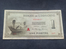 Charger l&#39;image dans la galerie, Indochine : 1 Piastre 1951 lettre A (Ref 3130)

