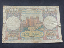 Charger l&#39;image dans la galerie, Maroc : 100 Francs (22-12-1952) (Ref 3137)
