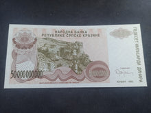 Charger l&#39;image dans la galerie, Croatie : 50 Milliards Dinara 1993 NEUF (Ref 3139)

