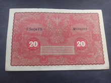 Charger l&#39;image dans la galerie, Pologne : 20 Zlotych 1919 (Ref 3142)
