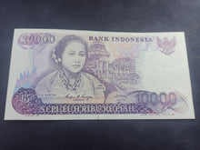 Charger l&#39;image dans la galerie, Indonésie : 10000 Rupiah 1985 (Ref 3147)
