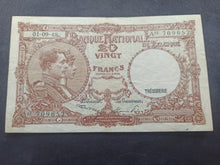 Charger l&#39;image dans la galerie, Belgique : 20 Francs 1948 (Ref 3152)
