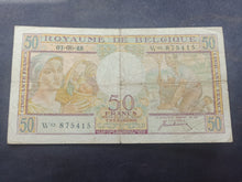 Charger l&#39;image dans la galerie, Belgique : 50 Francs 1948 (Ref 3153)
