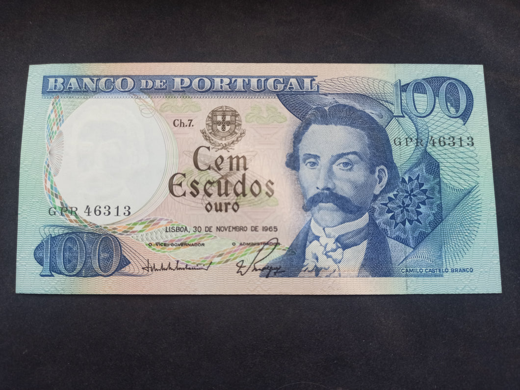 Portugal : 100 Escudos 1965 Presque NEUF (Ref 3155)